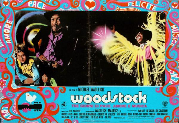 Repro 30x40cm - WOODSTOCK - Italienne