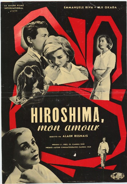 Repro 30x40cm - HIROSHIMA MON AMOUR - Italienne