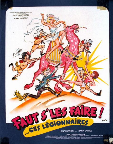 Affiche - FAUT S'LES FAIRE... CES LEGIONNAIRES - 40x55cm