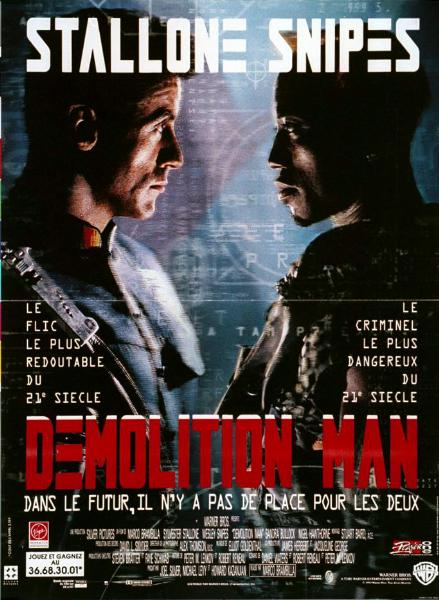 Affiche - DEMOLITION MAN - 40x55cm