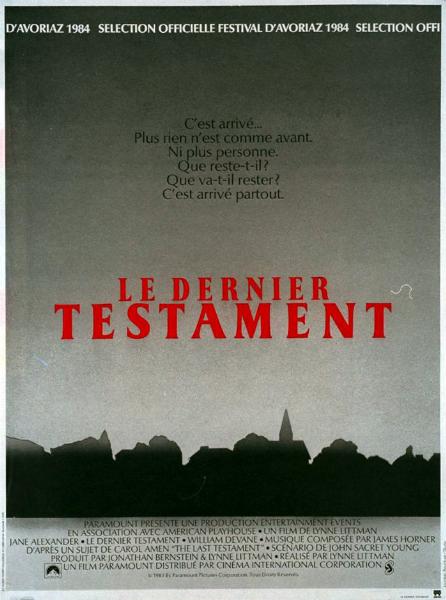 Affiche - DERNIER TESTAMENT (le) - 40x55cm