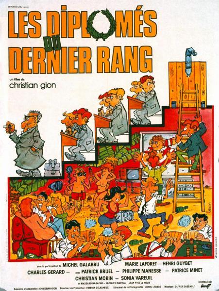 Affiche - DIPLOMES DU DERNIER RANG (les) - 40x55cm