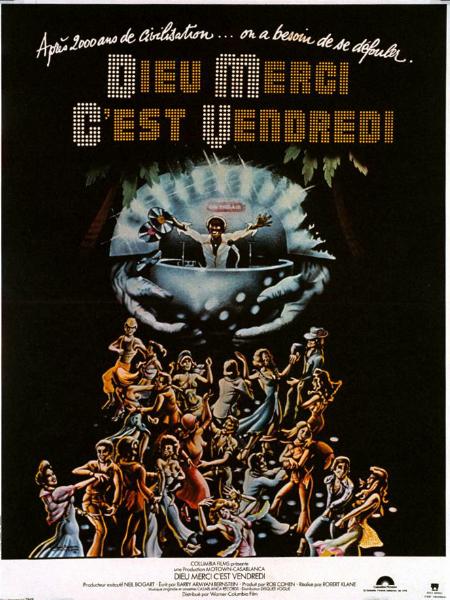 Affiche - DIEU MERCI C'EST VENDREDI - 40x55cm