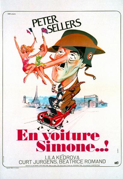 Affiche - EN VOITURE SIMONE - 40x55cm