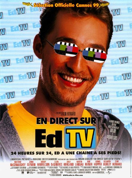 Affiche - EN DIRECT SUR ED TV - 40x55cm