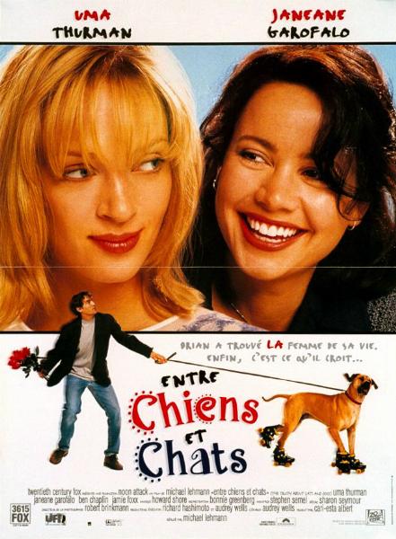 Affiche - ENTRE CHIENS ET CHATS - 40x55cm