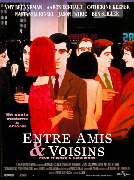 Affiche - ENTRE AMIS ET VOISINS - 40x55cm
