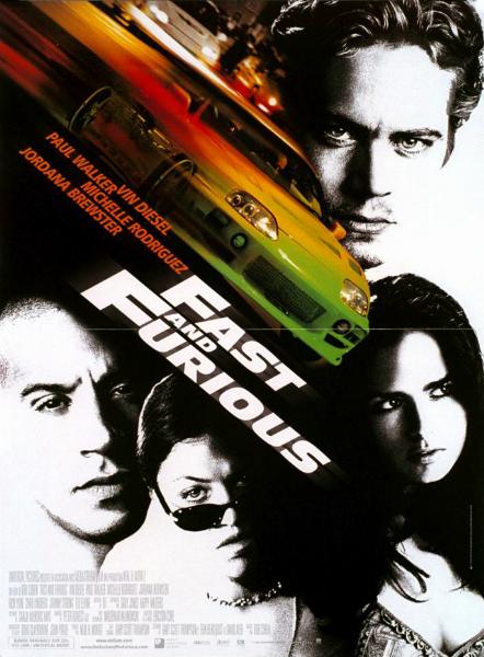 Affiche - FAST AND FURIOUS - 40x55cm