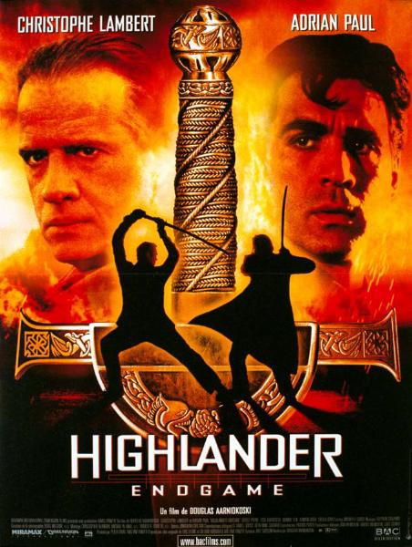 Affiche - HIGHLANDER ENDGAME - 40x55cm