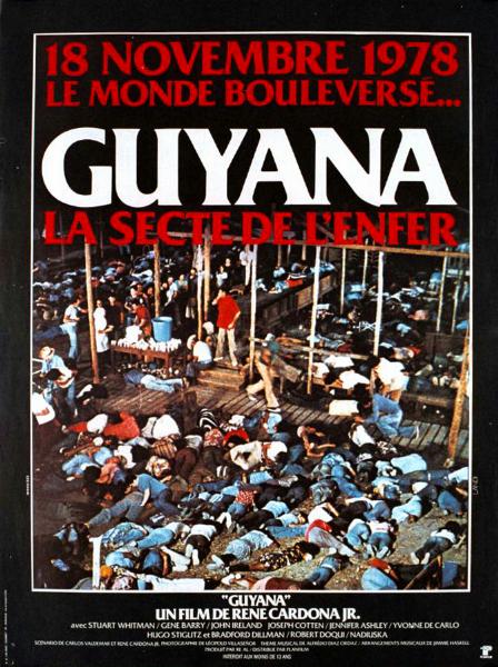 Affiche - GUYANA, LA SECTE DE L'ENFER - 40x55cm