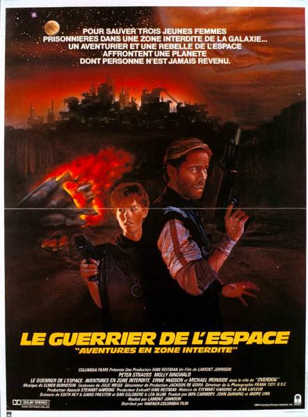 Affiche - GUERRIER DE L'ESPACE AVENTURES EN ZONE INTERDITE - 40x55cm