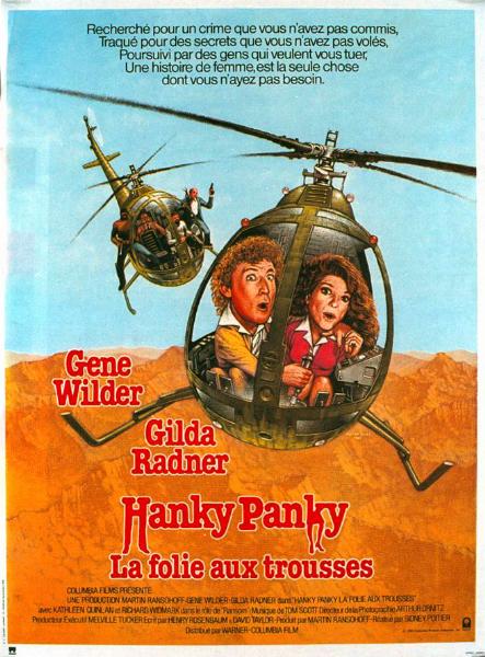 Affiche - HANKY PANKY LA FOLIE AUX TROUSSES - 40x55cm