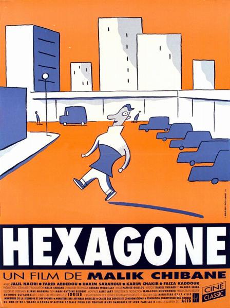 Affiche - HEXAGONE - 40x55cm