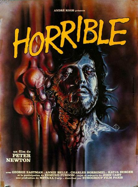 Affiche - HORRIBLE - 40x55cm