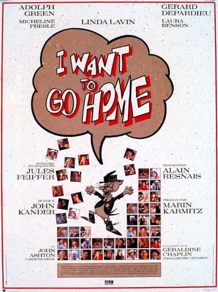 Affiche - I WANT TO GO HOME - 40x55cm