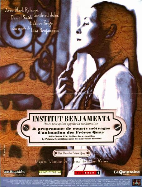 Affiche - INSTITUT BENJAMENTA - 40x55cm