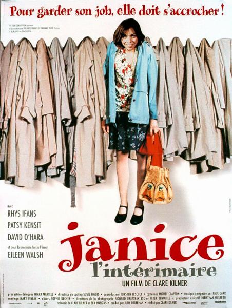 Affiche - JANICE, L'INTERIMAIRE - 40x55cm