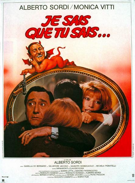 Affiche - JE SAIS QUE TU SAIS QUE JE SAIS - 40x55cm