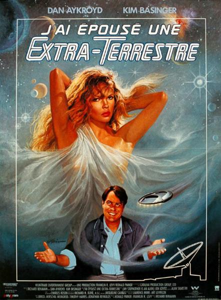 Affiche - J'AI EPOUSE UNE EXTRA-TERRESTRE - 40x55cm