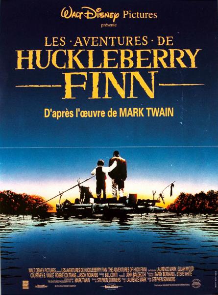 Affiche - AVENTURES DE HUCKLEBERRY FINN (les) - 40x55cm