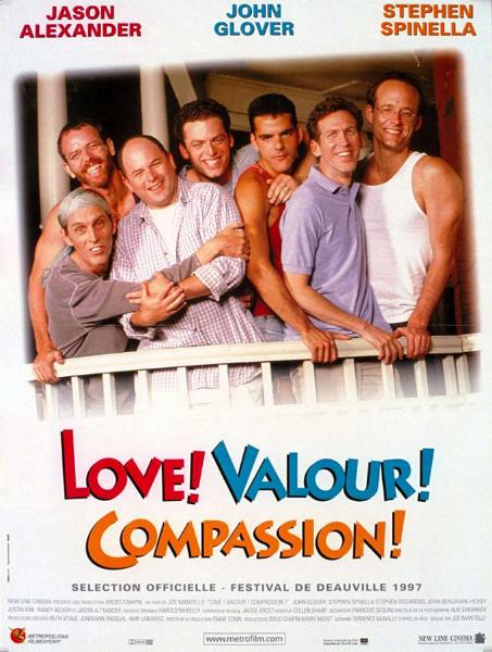 Affiche - LOVE ! VALOUR ! COMPASSION ! - 40x55cm