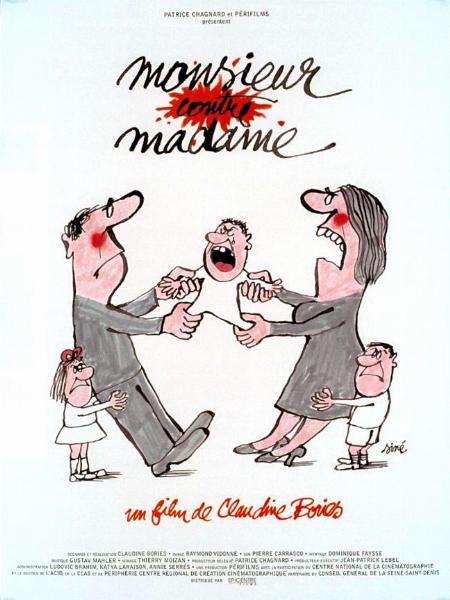 Affiche - MONSIEUR CONTRE MADAME - 40x55cm