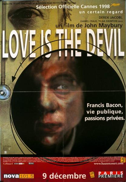 Affiche - LOVE IS THE DEVIL - 40x55cm