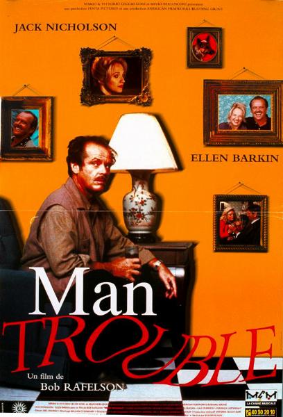 Affiche - MAN TROUBLE - 40x60cm