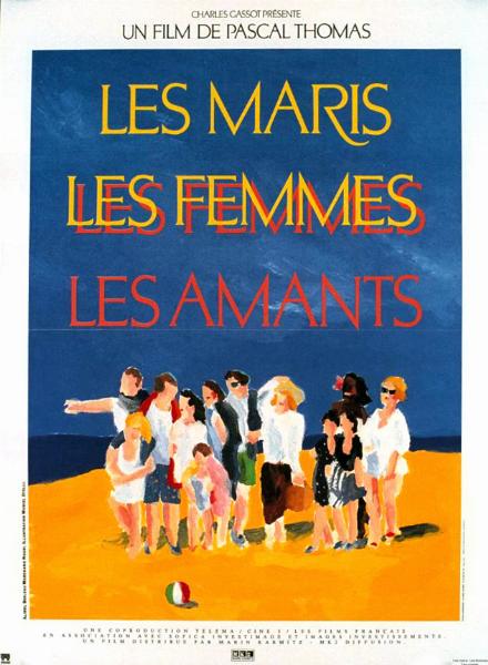 Affiche - MARIS, LES FEMMES, LES AMANTS (les) - 40x55cm