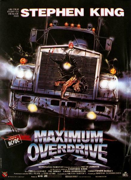 Affiche - MAXIMUM OVERDRIVE - 40x55cm