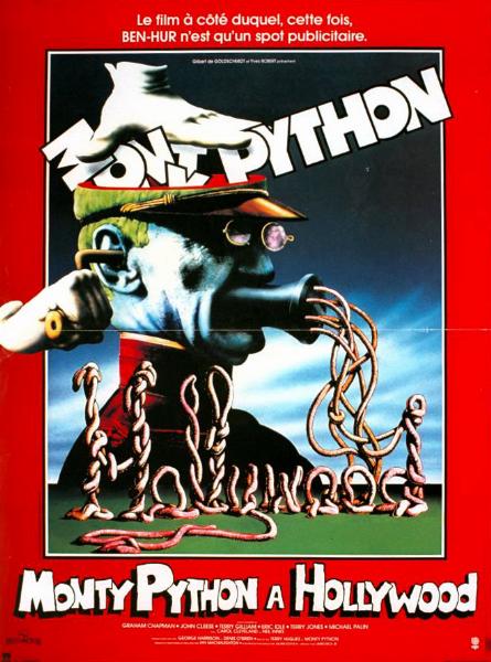 Affiche - MONTY PYTHON A HOLLYWOOD - 40x55cm