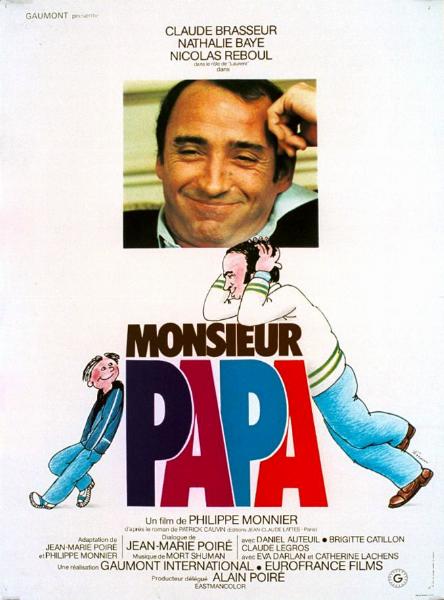 Affiche - MONSIEUR PAPA - 40x55cm