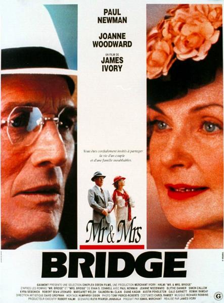 Affiche - MR. & MRS. BRIDGE - 40x55cm
