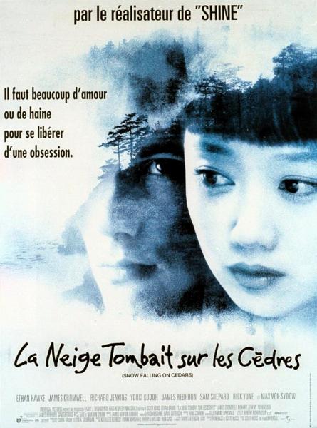 Affiche - NEIGE TOMBAIT SUR LE CEDRES (la) - 40x55cm