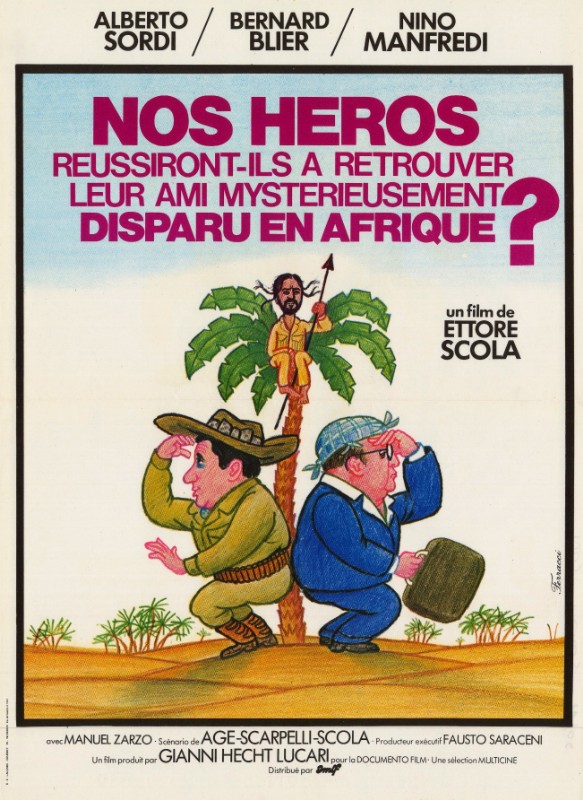 Affiche - NOS HEROS REUSSIRONT-ILS A RETROUVER LEUR AMI... - 40x55cm