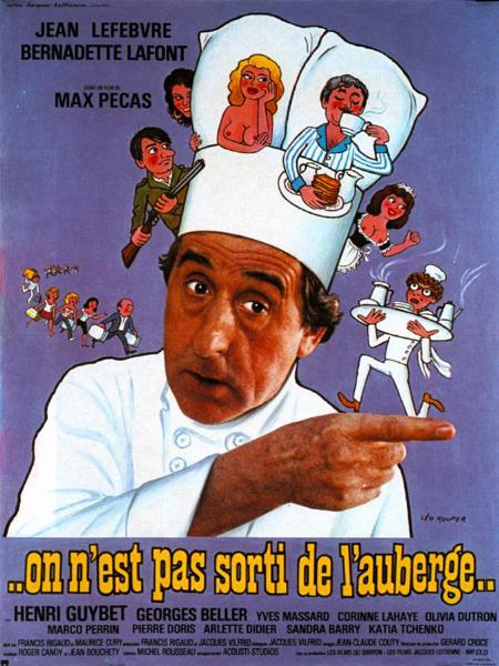 Affiche - ON N'EST PAS SORTI DE L'AUBERGE - 40x55cm