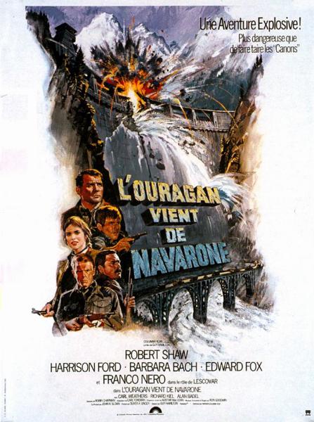 Affiche - OURAGAN VIENT DE NAVARONE (l') - 40x55cm