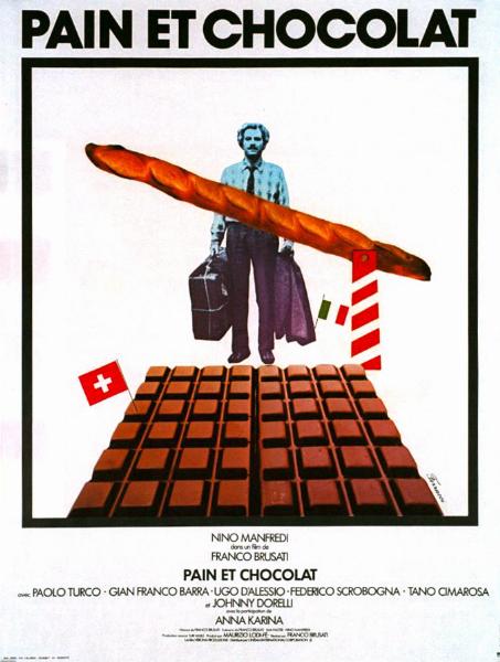 Affiche - PAIN ET CHOCOLAT - 40x55cm