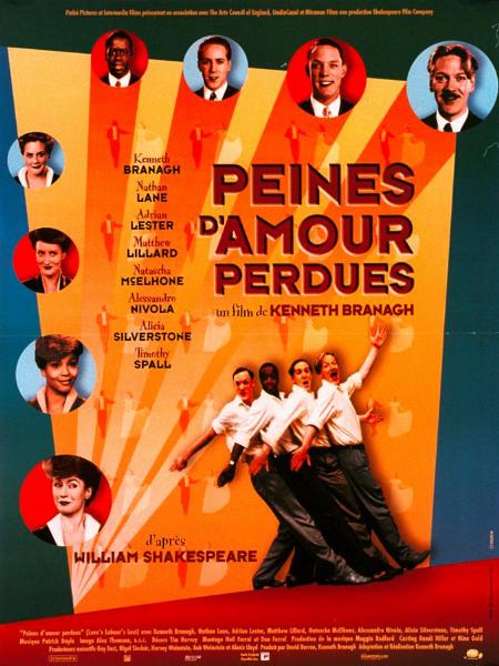 Affiche - PEINES D'AMOUR PERDUES - 40x55cm