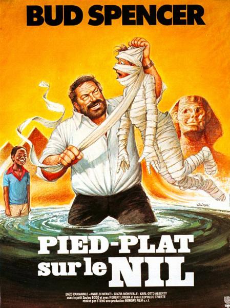 Affiche - PIED PLAT SUR LE NIL - 40x55cm