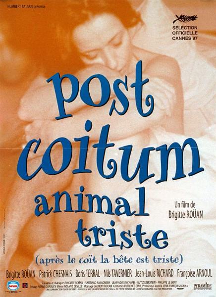 Affiche - POST-COITUM, ANIMAL TRISTE - 40x55cm