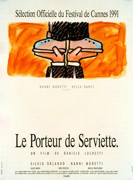 Affiche - PORTEUR DE SERVIETTE (le) - 40x55cm