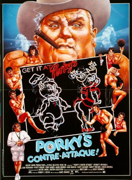 Affiche - PORKY CONTRE-ATTAQUE - 40x55cm