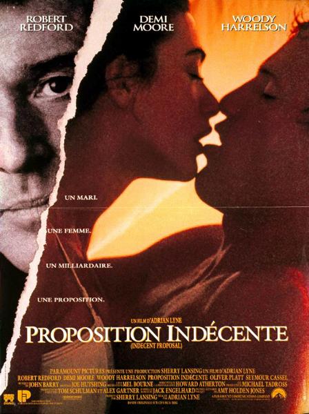 Affiche - PROPOSITION INDECENTE - 40x55cm
