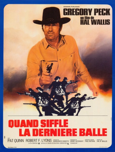 Affiche - QUAND SIFFLE LA DERNIERE BALLE - 40x55cm