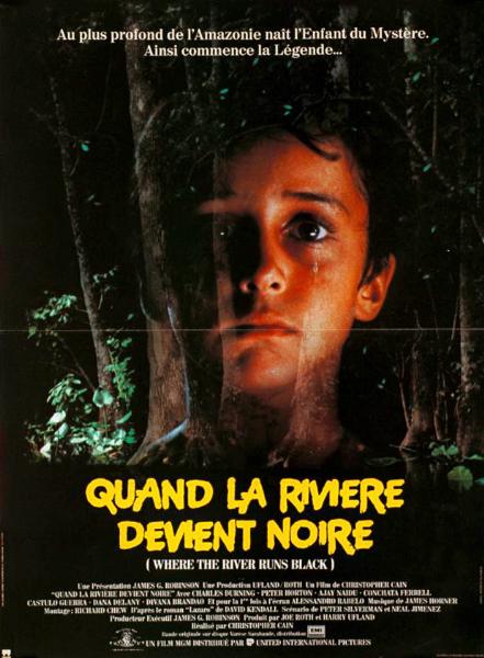 Affiche - QUAND LA RIVIERE DEVIENT NOIRE - 40x55cm