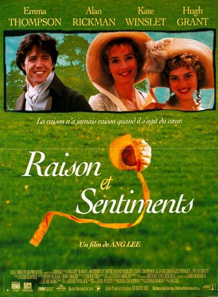 Affiche - RAISON ET SENTIMENTS - 40x55cm
