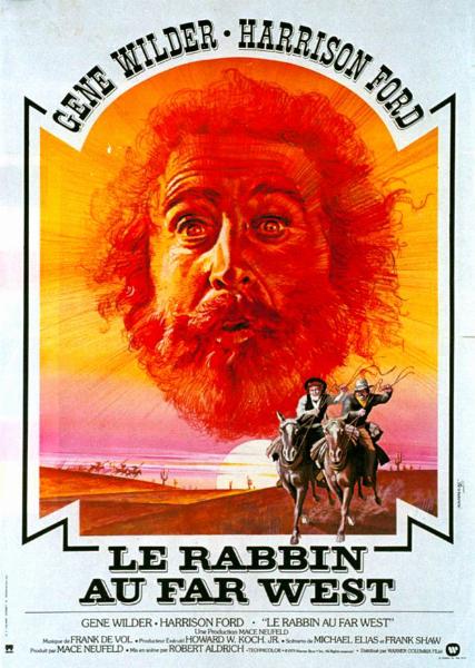 Affiche - RABBIN AU FAR WEST (le) - 40x55cm