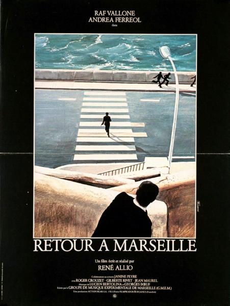 Affiche - RETOUR A MARSEILLE - 40x55cm