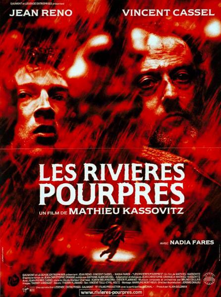 Affiche - RIVIERES POURPRES (les) - 40x55cm